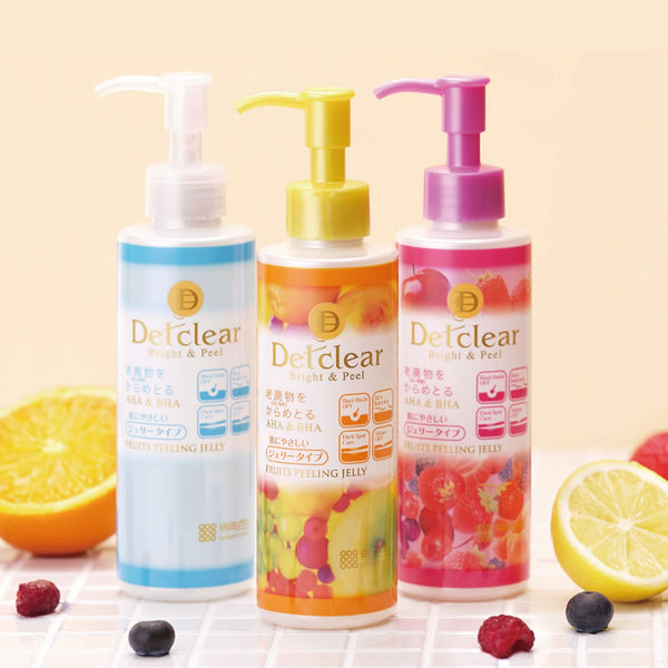 MEISHOKU Detclear Bright & Peel Peeling Jelly (Mix Fruit) 180mL