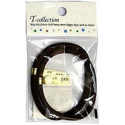 Wooley Ring Hair Rubber 2P Brown