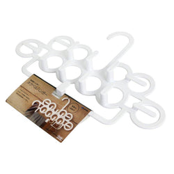 Plastic Tie Belt  Hanger  White
