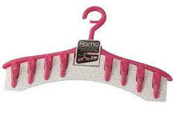 Ramo Swivel Hanger With 8 Clips (Pink)