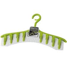 Swivel Hanger With 8 Clips Green