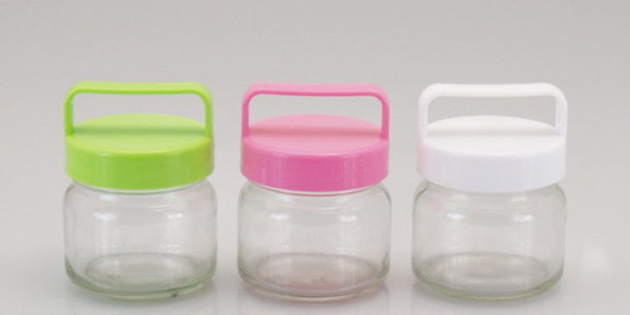 Jar With Plastic Lid