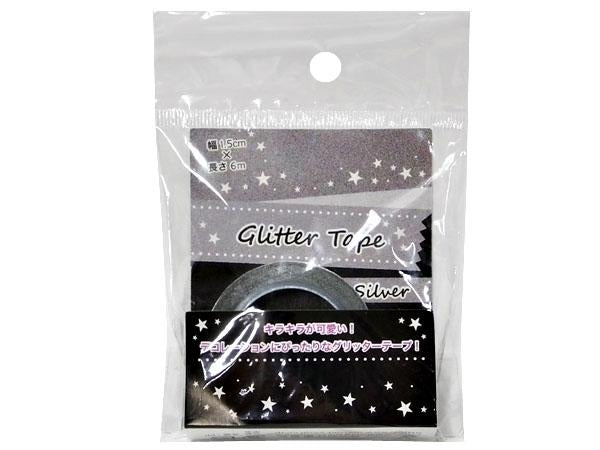 Glitter Tape Silver